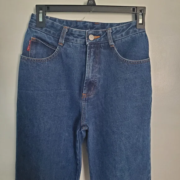 Vintage BONGO Blue High Waisted Jeans - Picture 3 of 10